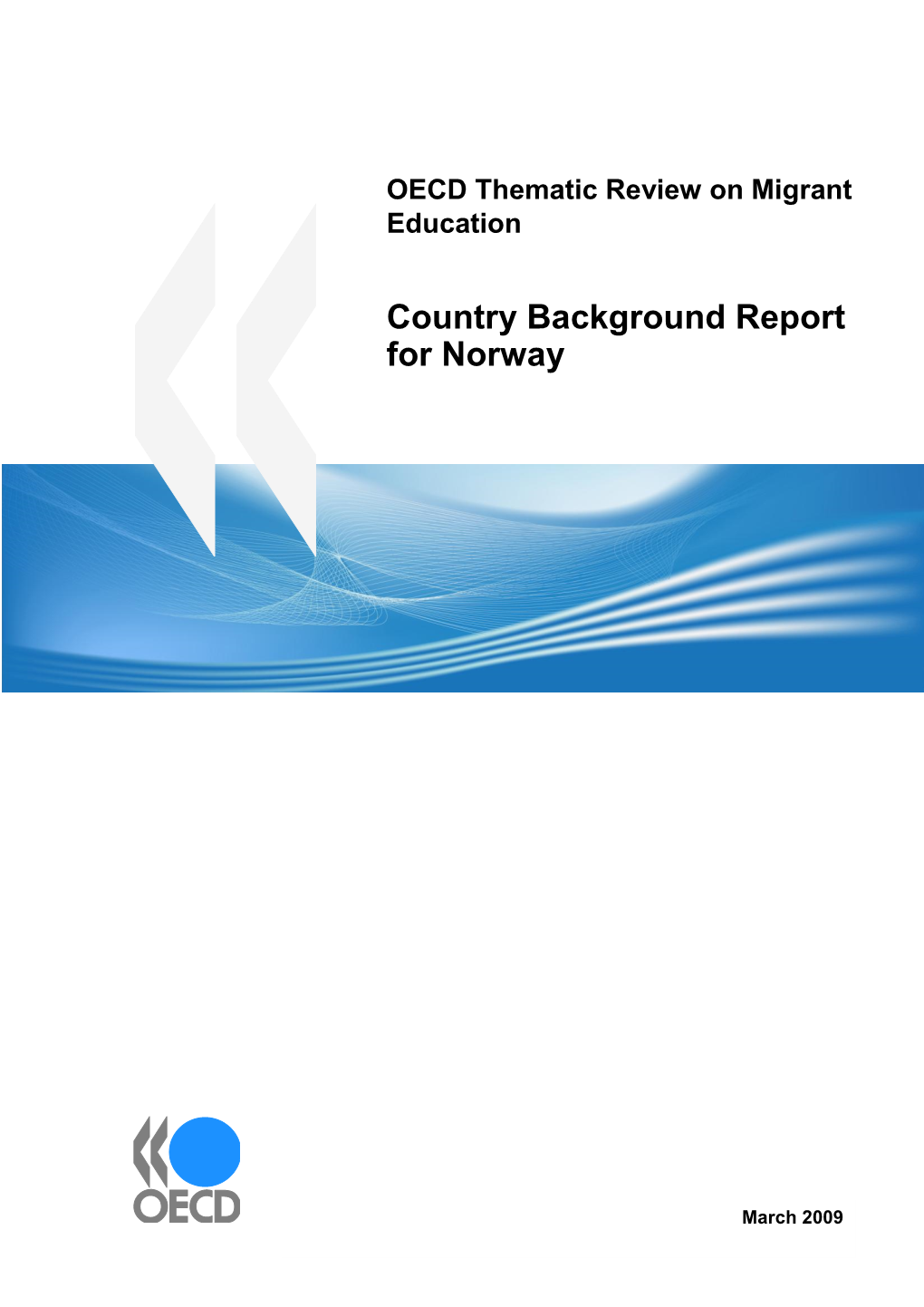 Country Background Report for Norway