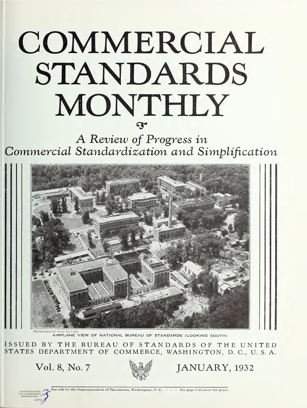 Commercial Standards Monthly