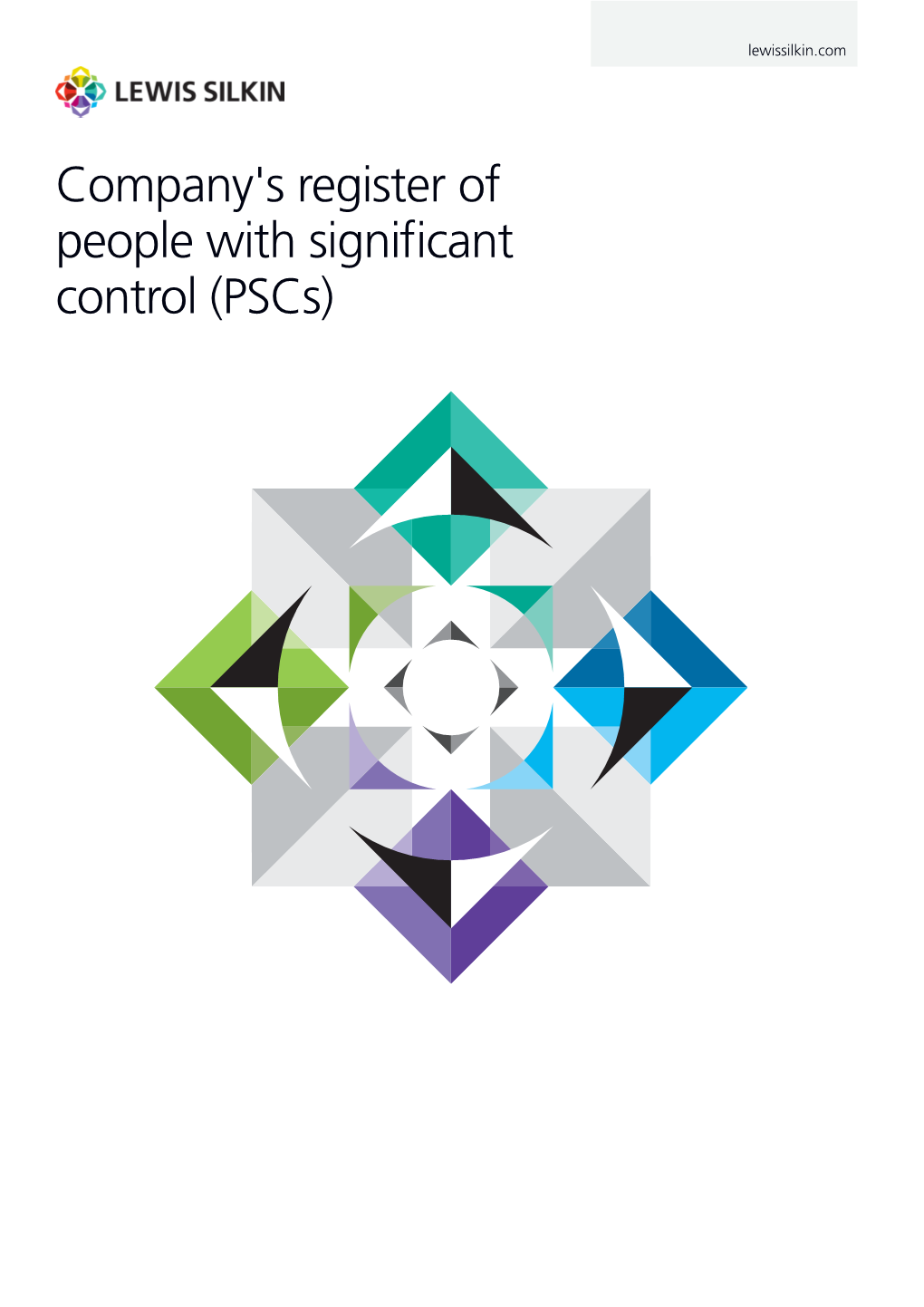 Company's Register of People with Significant Control (Pscs) Contents 1