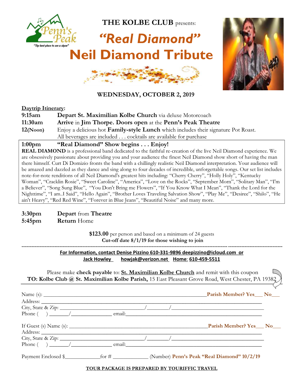 Neil Diamond Tribute