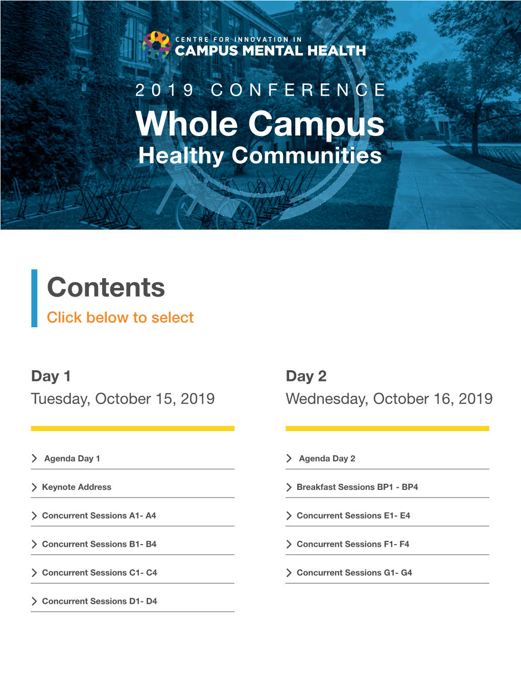 Whole Campus Healthy Communities