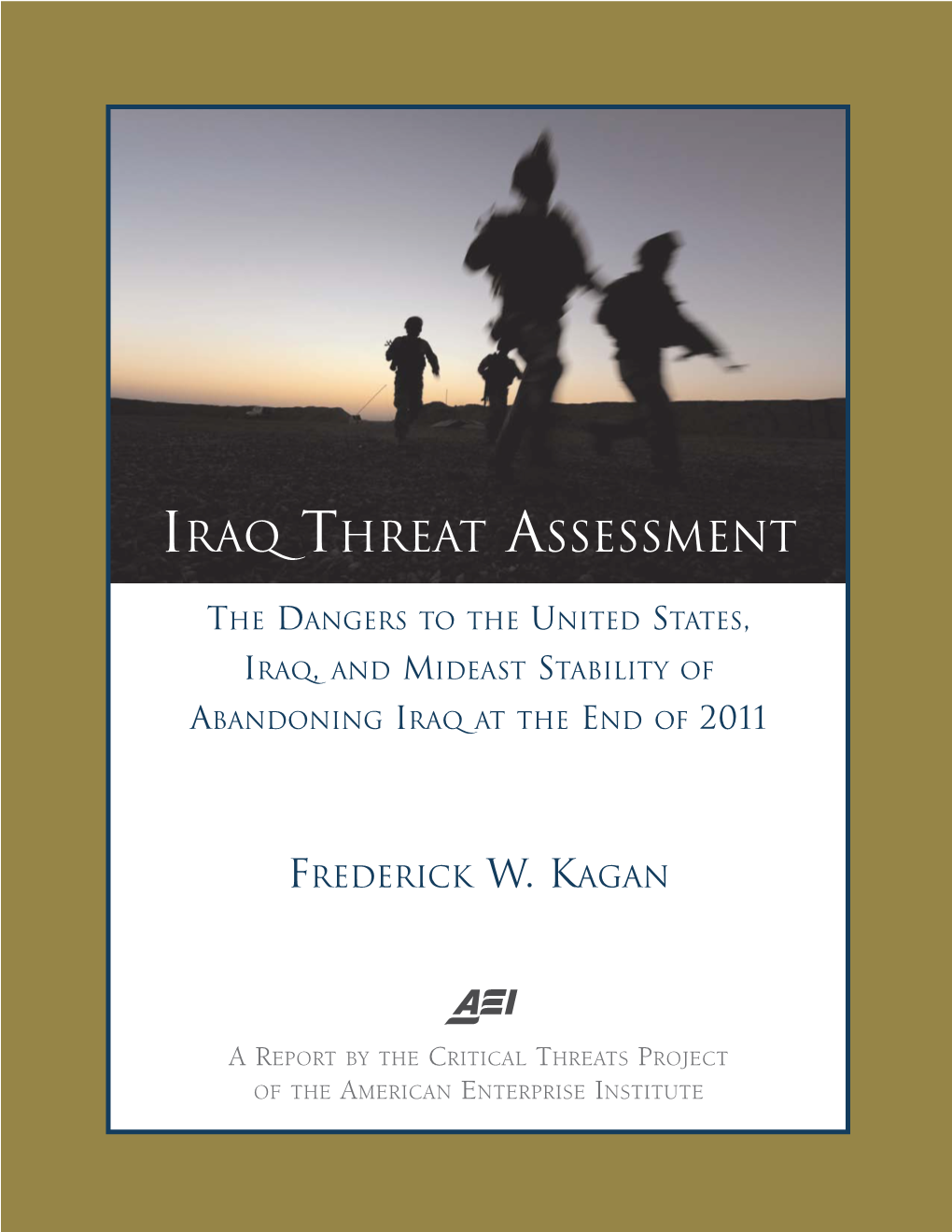 Iraq Threat Assessment