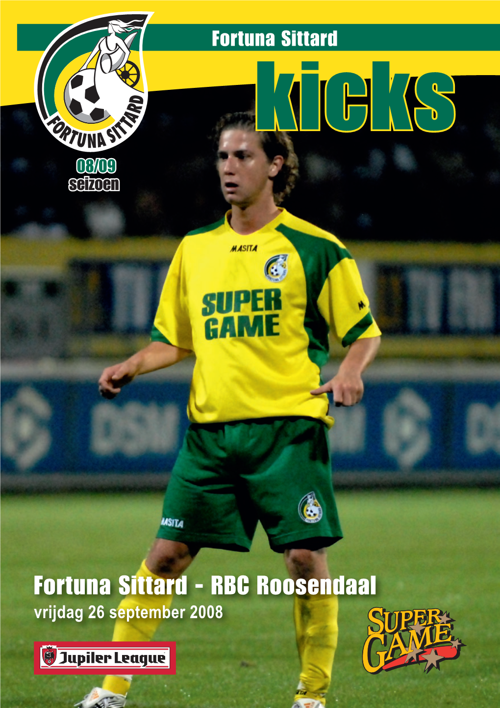 Fortuna Sittard Kicks 08/09 Seizoen