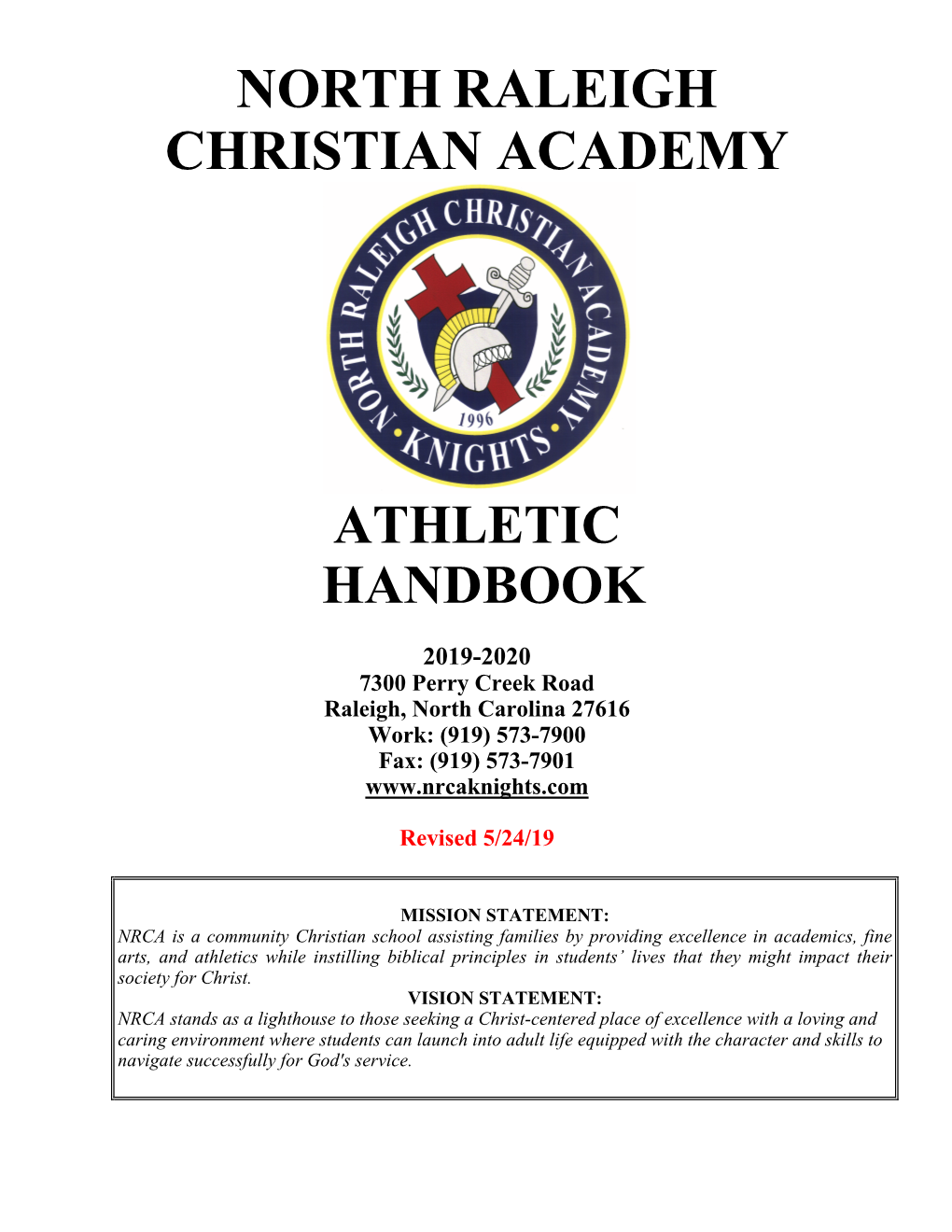 3 Athletics Handbook