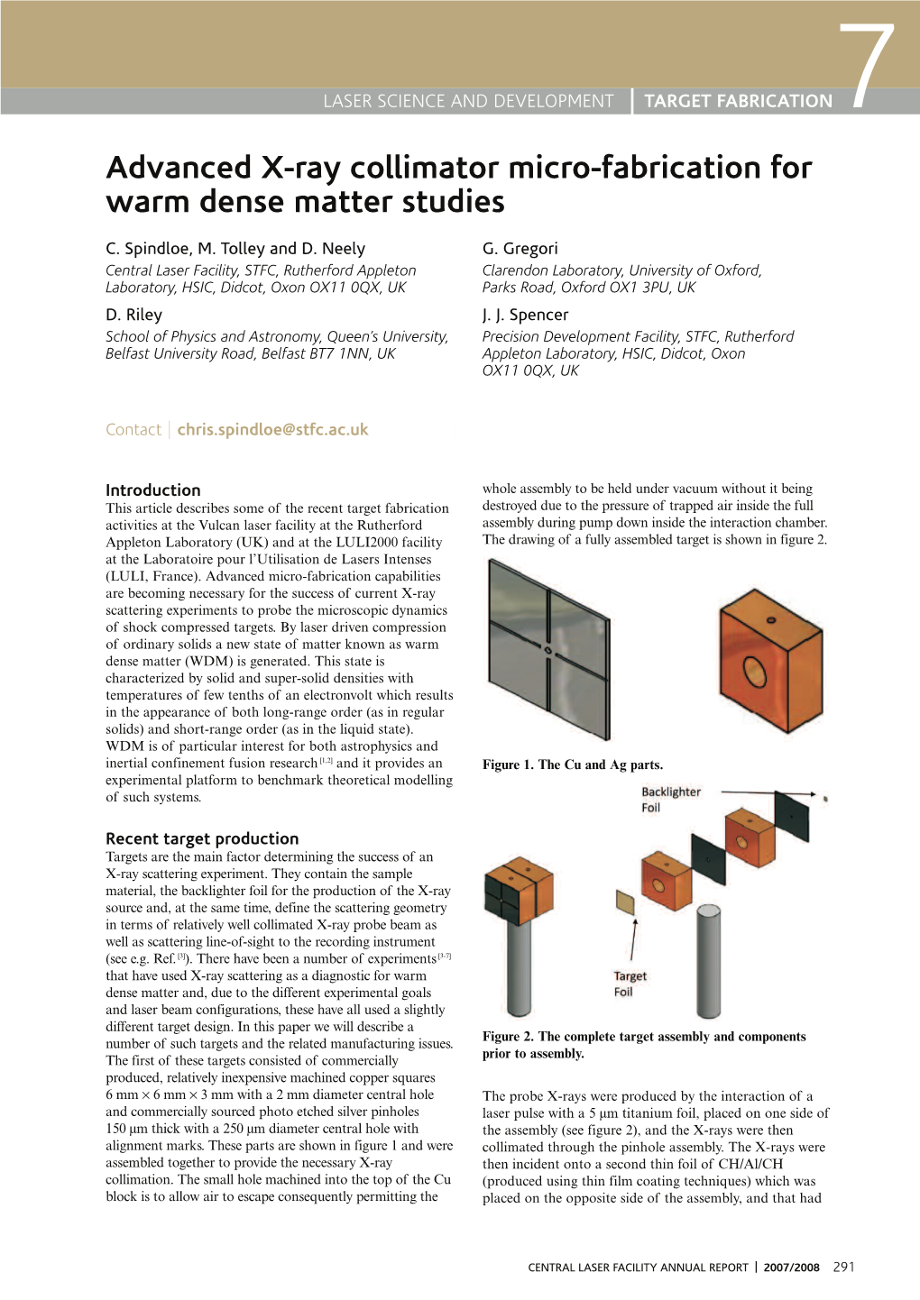 Advanced X-Ray Collimator Micro-Fabrication for Warm Dense Matter Studies