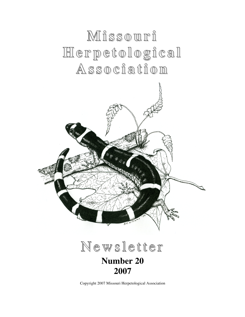 Missouri Herpetological Herpetological Association