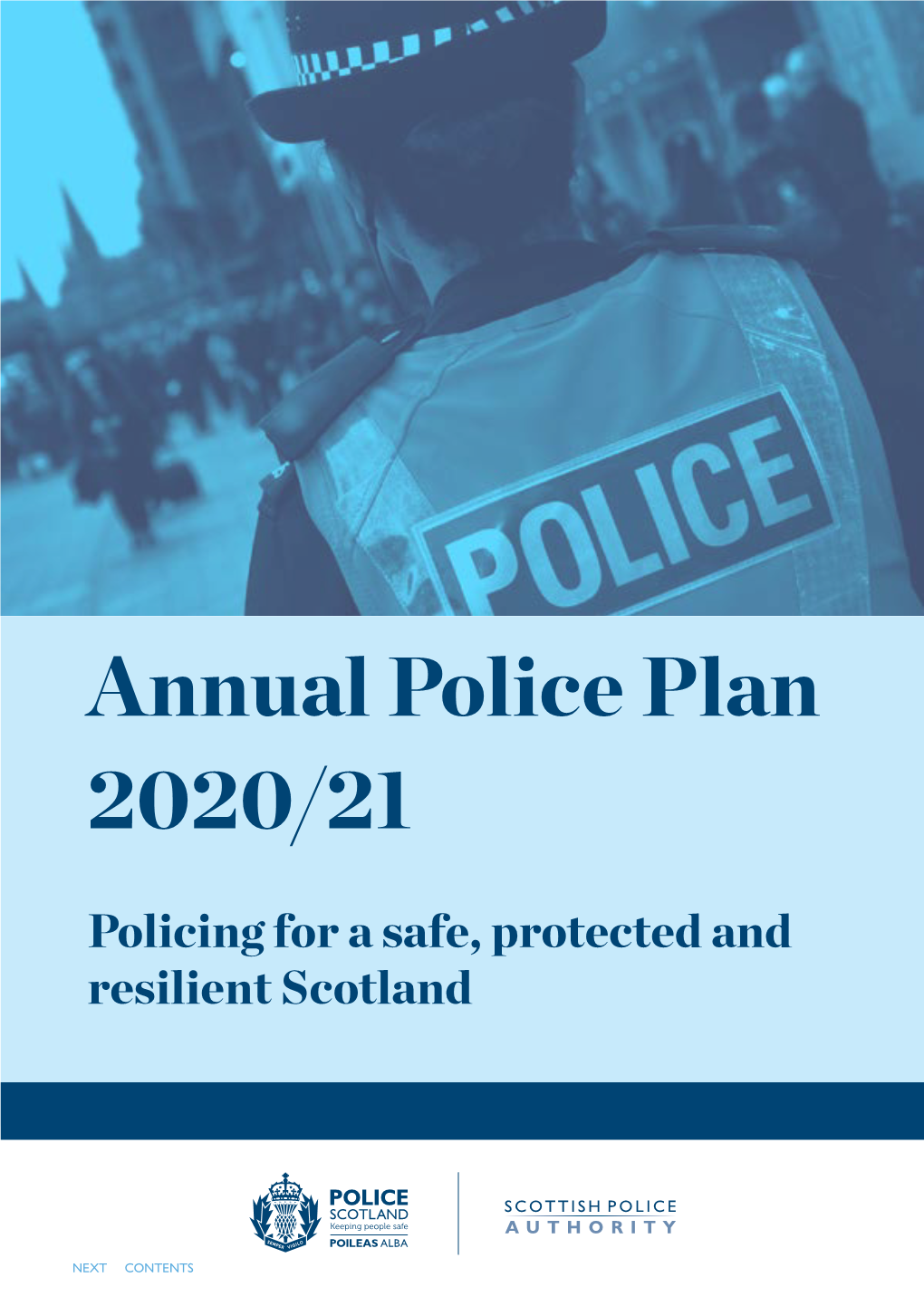 Annual Police Plan 2020/21