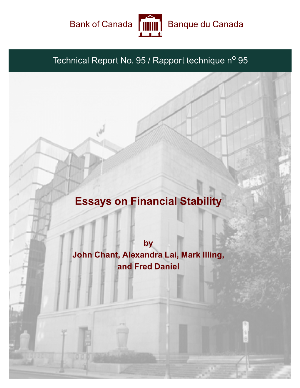 Essays on Financial Stability