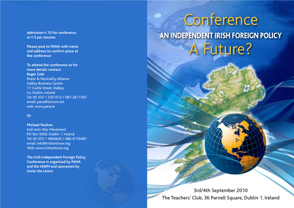 Foreign Policy Conference 2010.Pdf