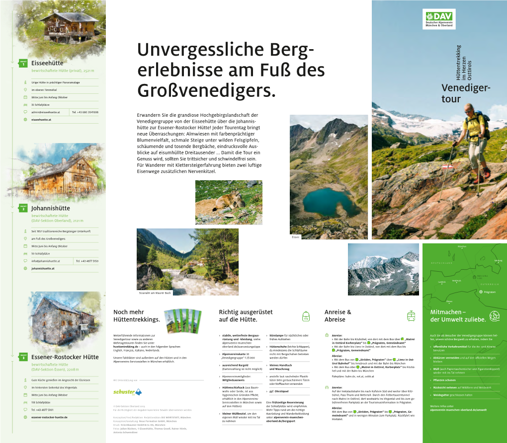 Unvergessliche Berg- Erlebnisse Am Fuß Des Großvenedigers