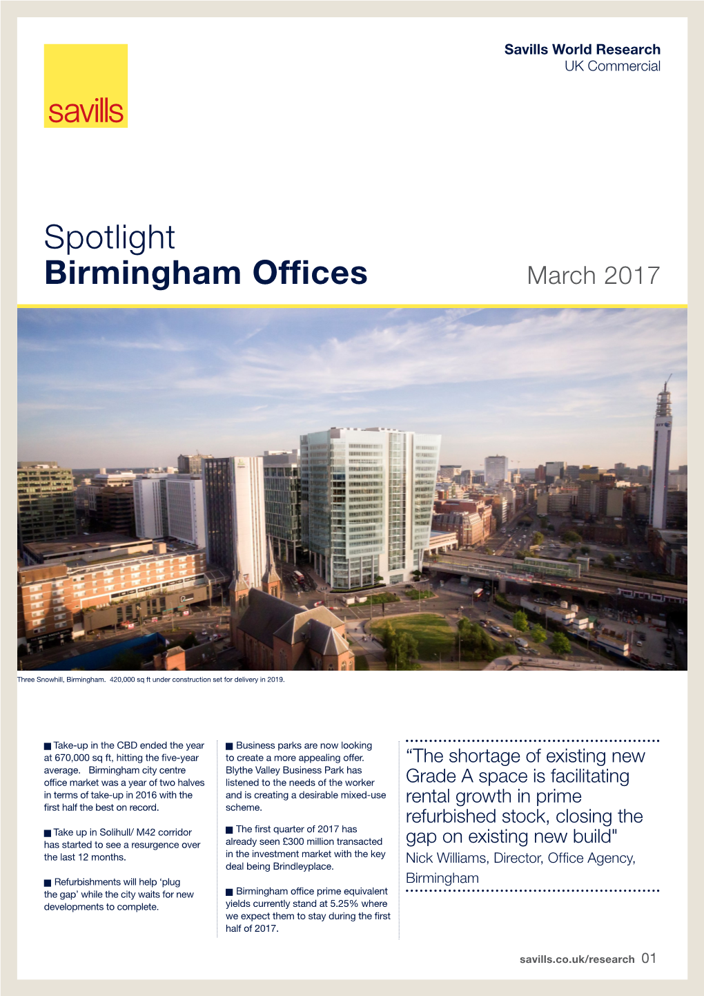 Spotlight Birmingham Offices March 2017