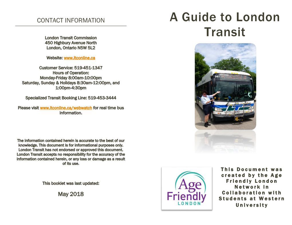 A Guide to London Transit