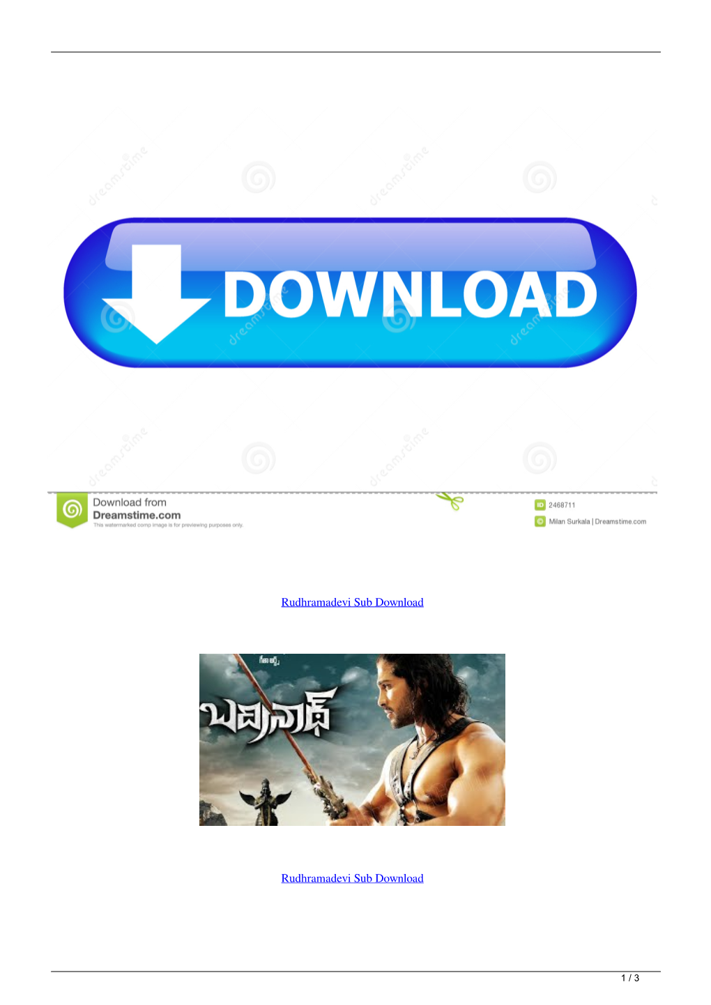 Rudhramadevi Sub Download