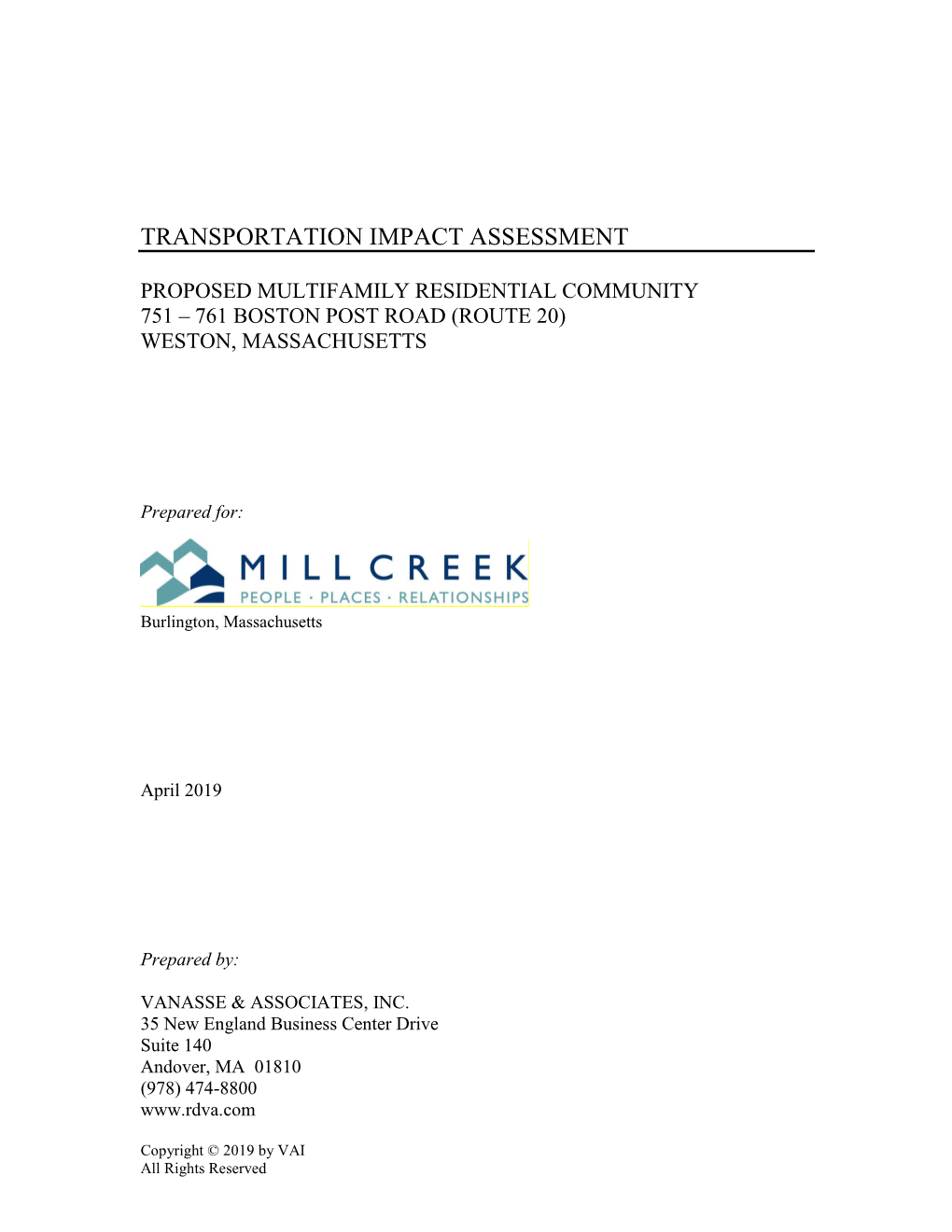 Transportation Impact Assessment