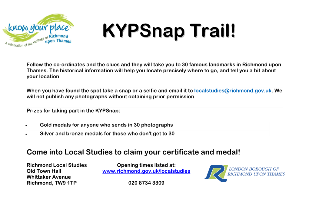 Kypsnap Trail!