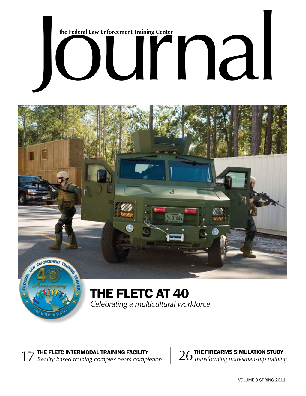 The FLETC Journal: Spring 2011 Edition (PDF)