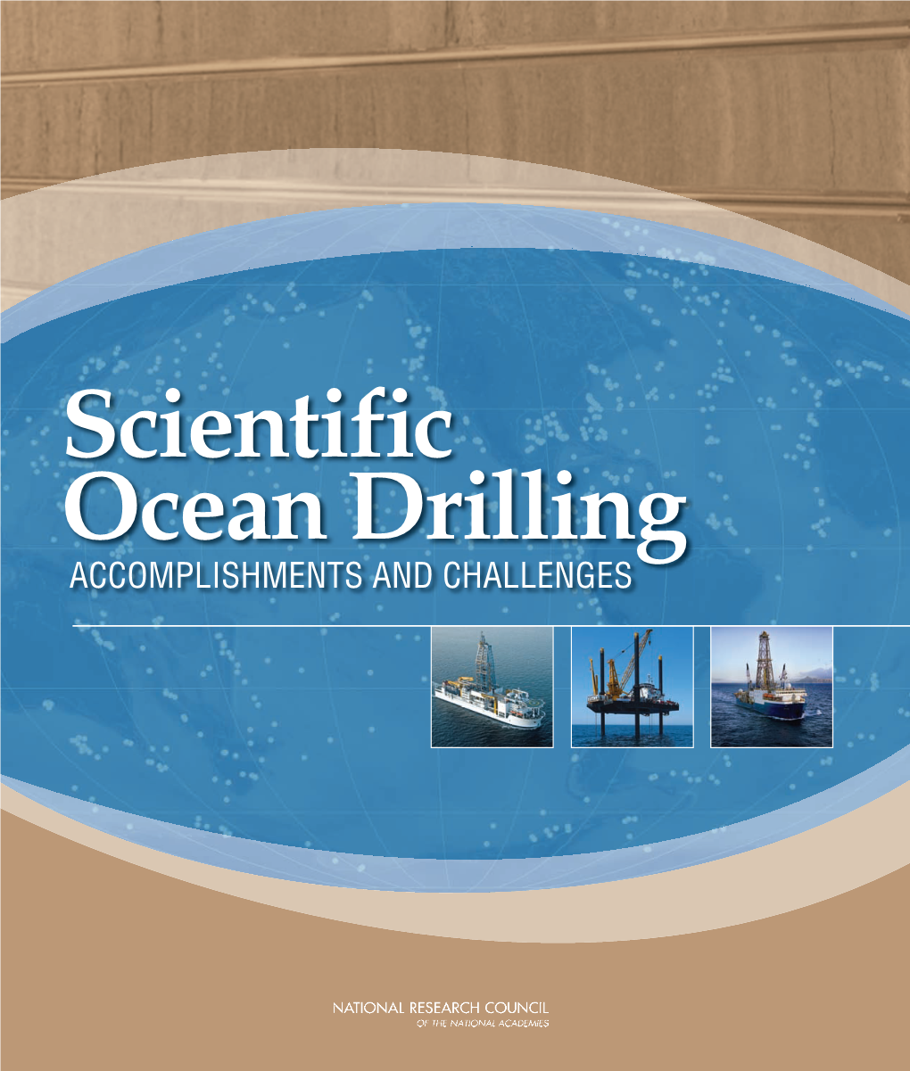 Scientific Ocean Drilling