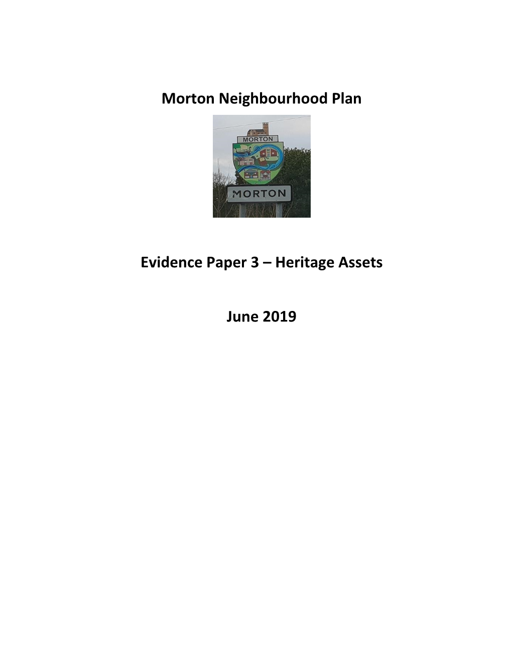 Morton Heritage Assets