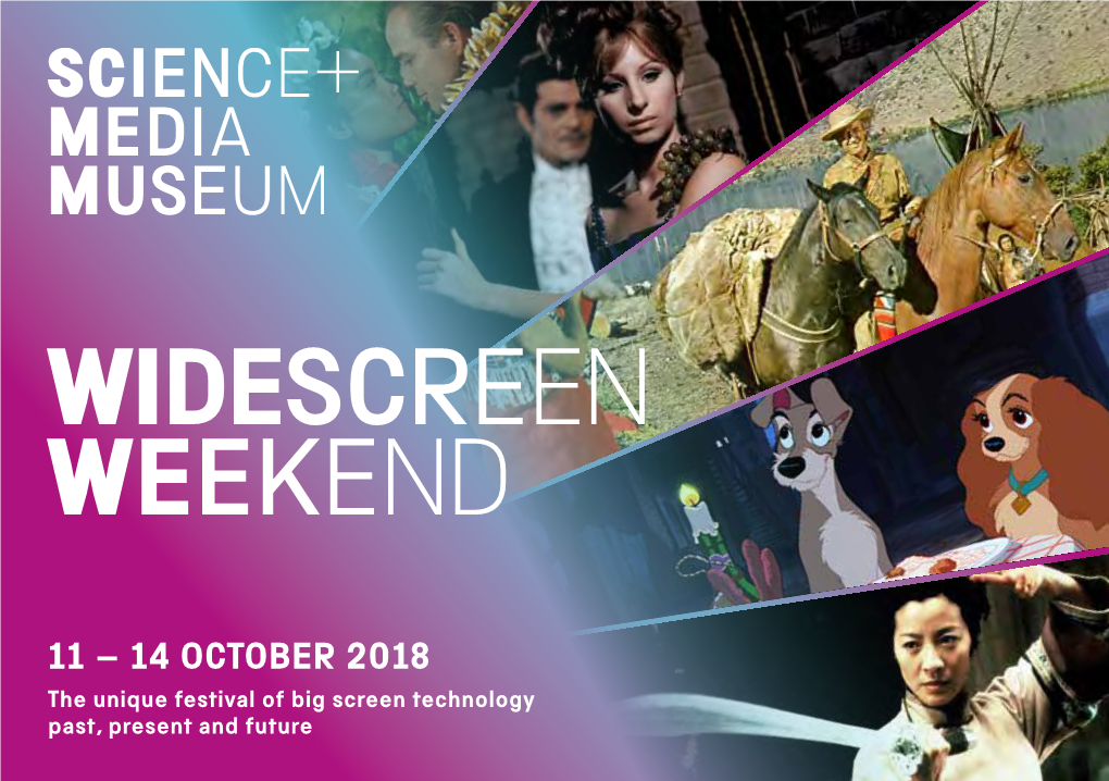 Download the Widescreen Weekend 2018 Brochure (PDF)