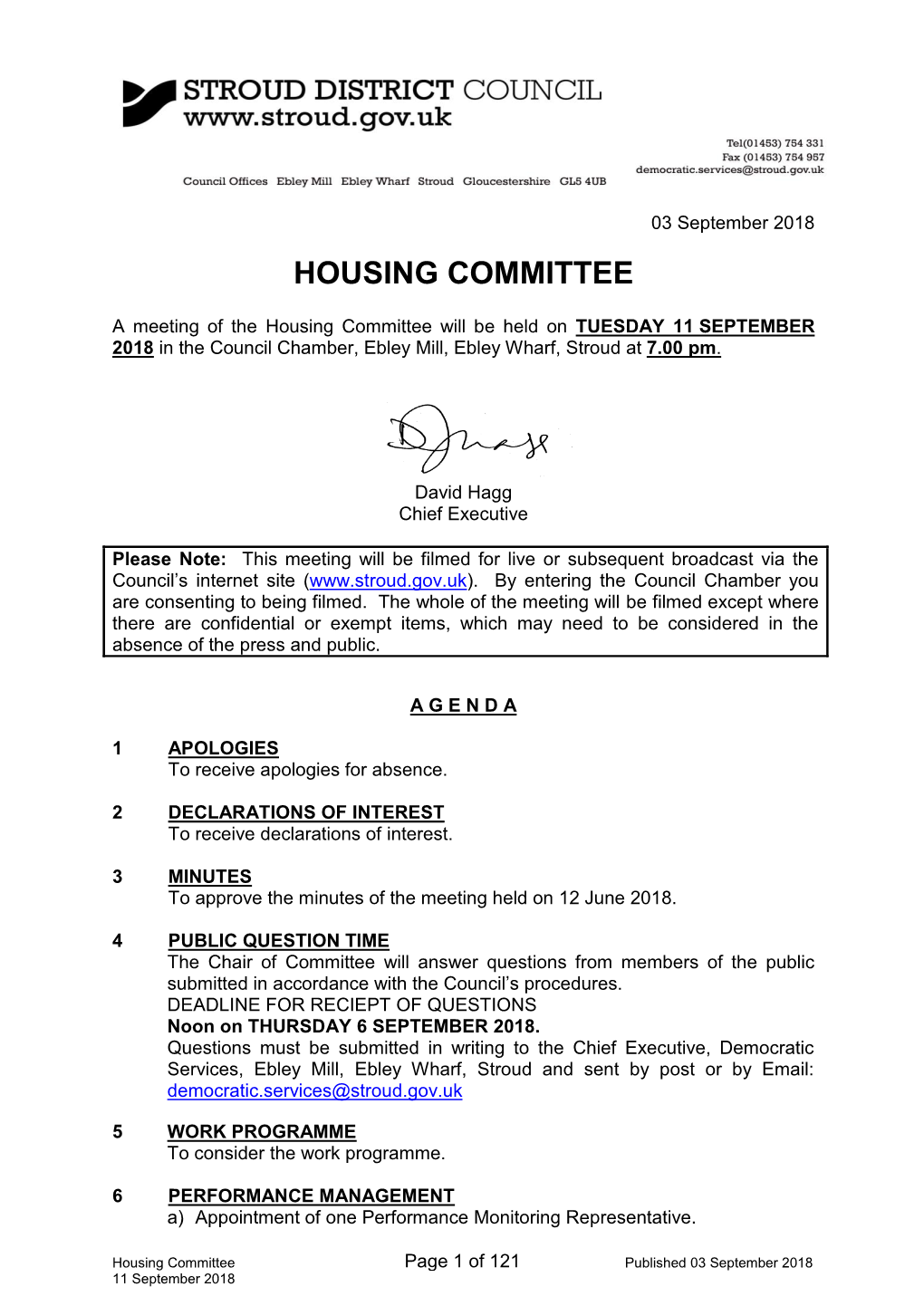 Housing Committee