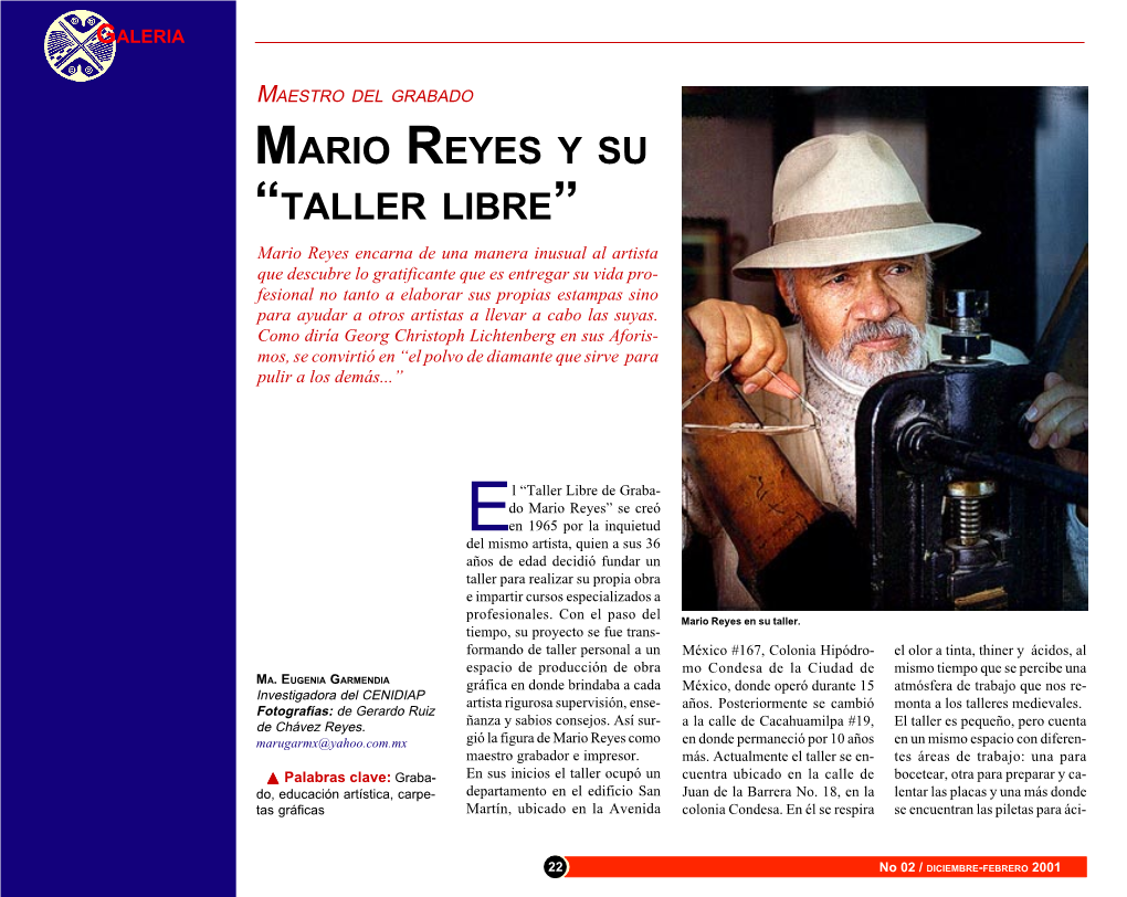 Mario Reyes Y Su