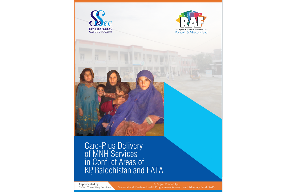 Delivery of MNH Services in Conflict Areas of KP, Balochistan, and FATA