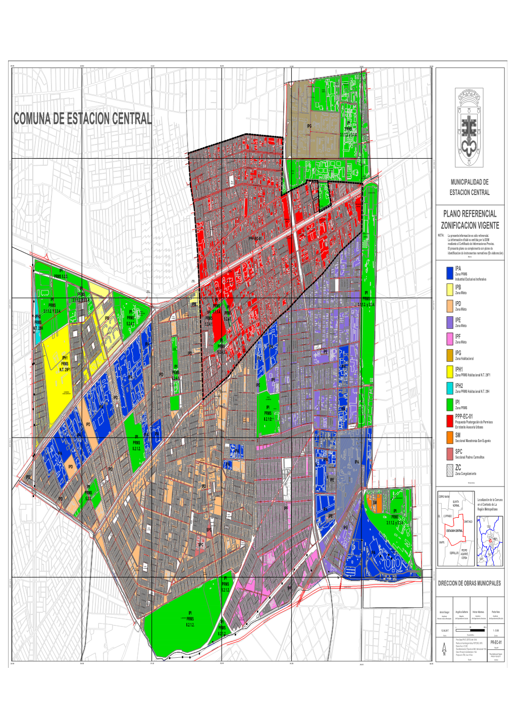 Plano Ilustrativo Zonificación Vigente