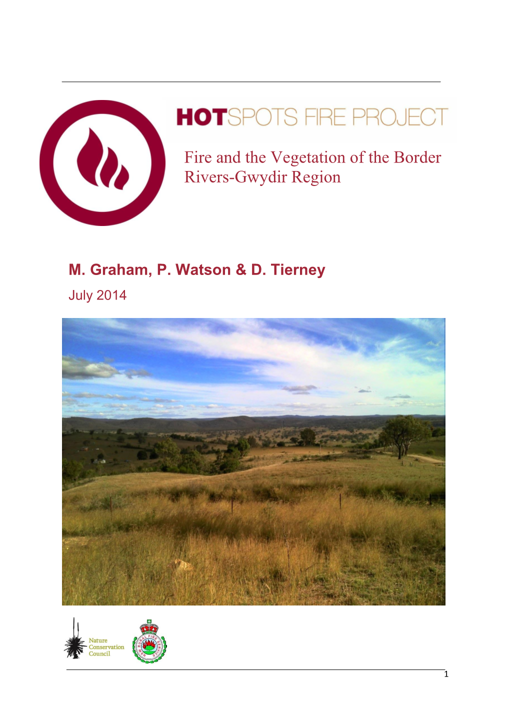 Fire and the Vegetation of the Border Rivers-Gwydir Region