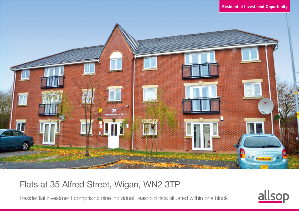 Flats at 35 Alfred Street, Wigan, WN2 3TP