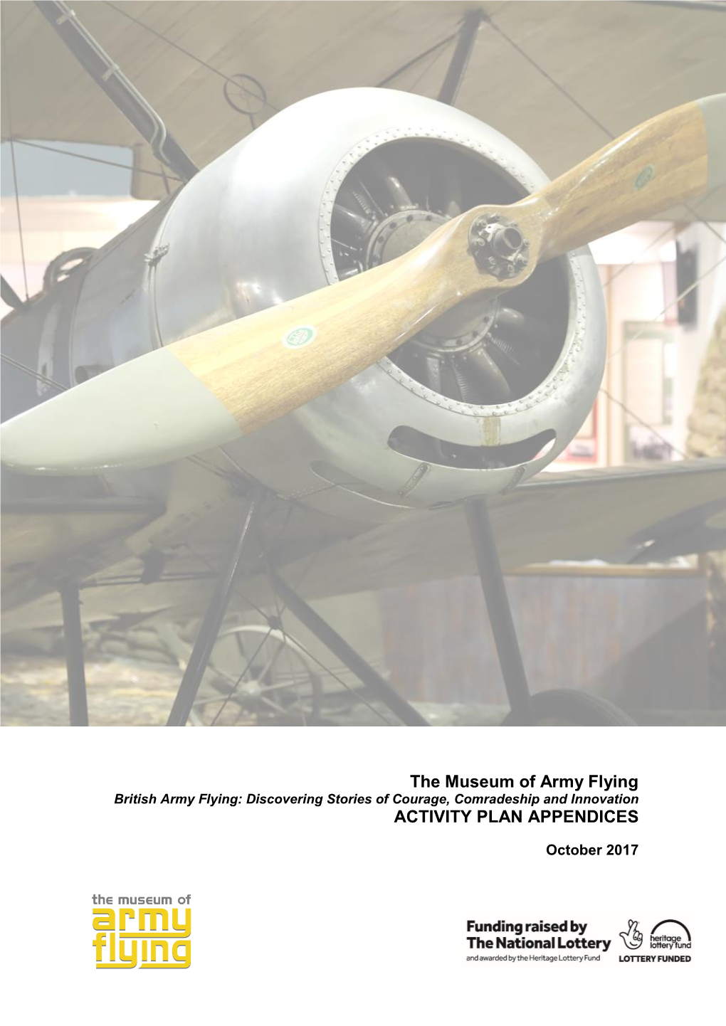 The Museum of Army Flying ACTIVITY PLAN APPENDICES