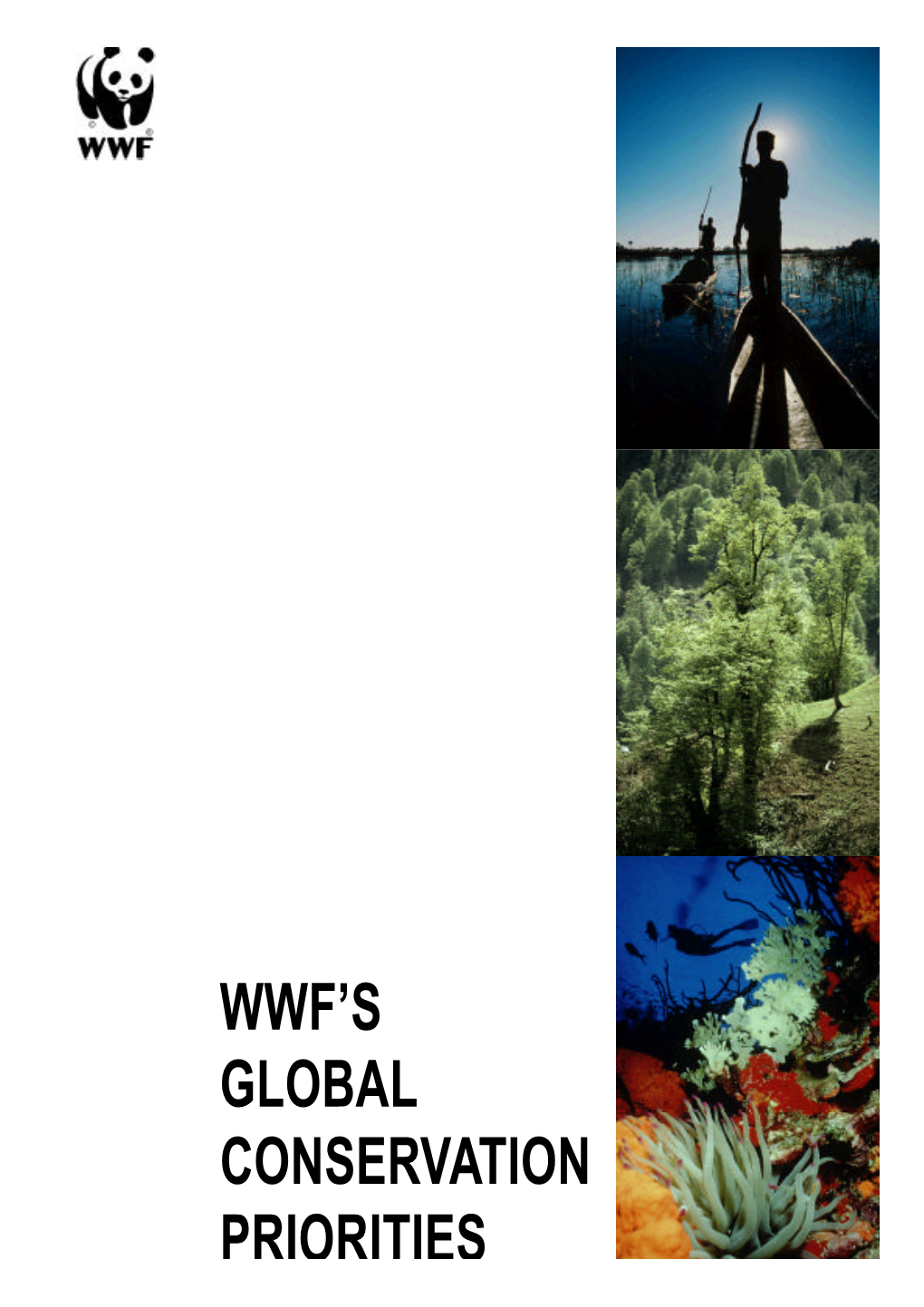 Wwf's Global Conse Rvat Ion Priorities