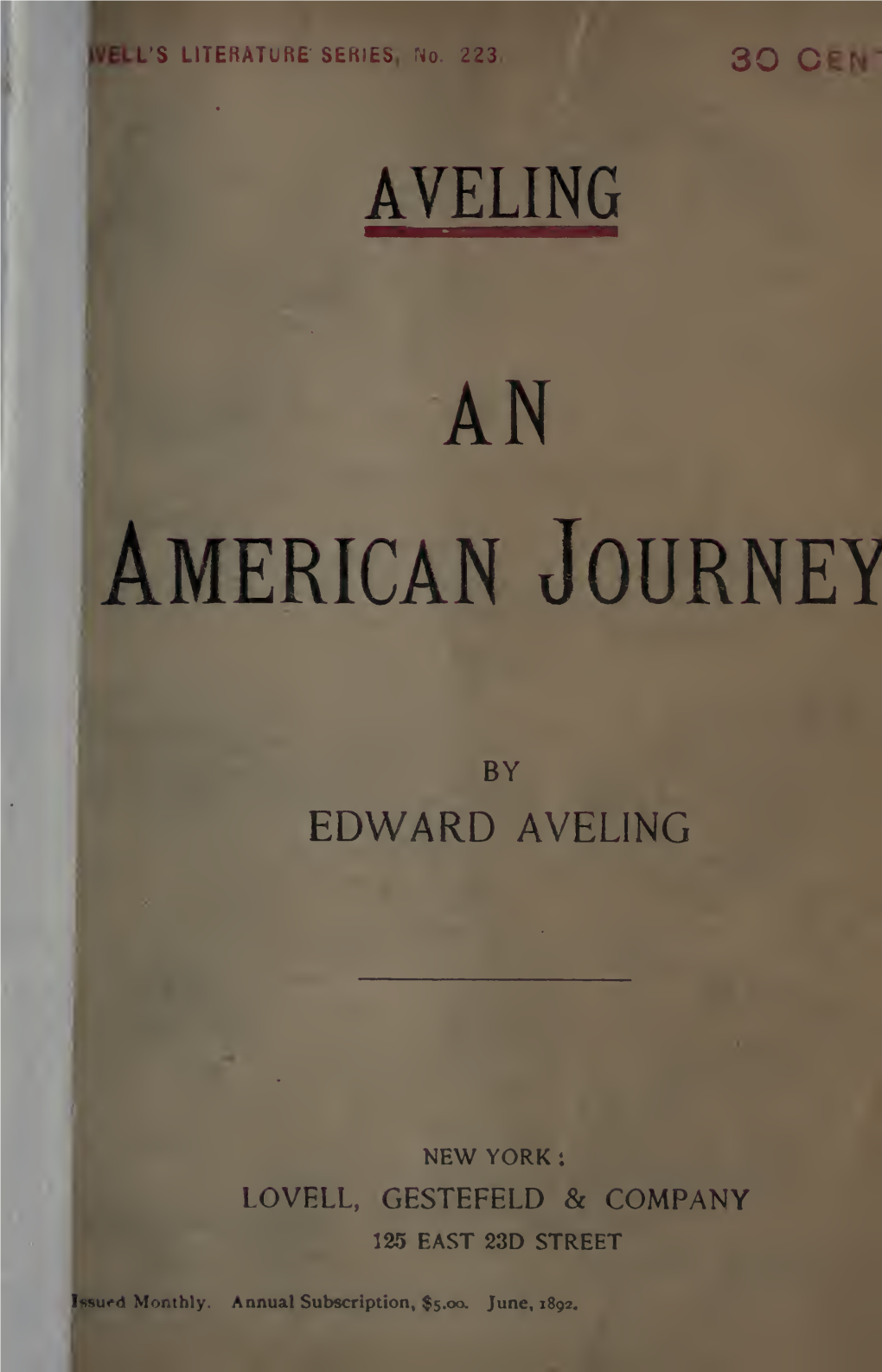AN American Journey