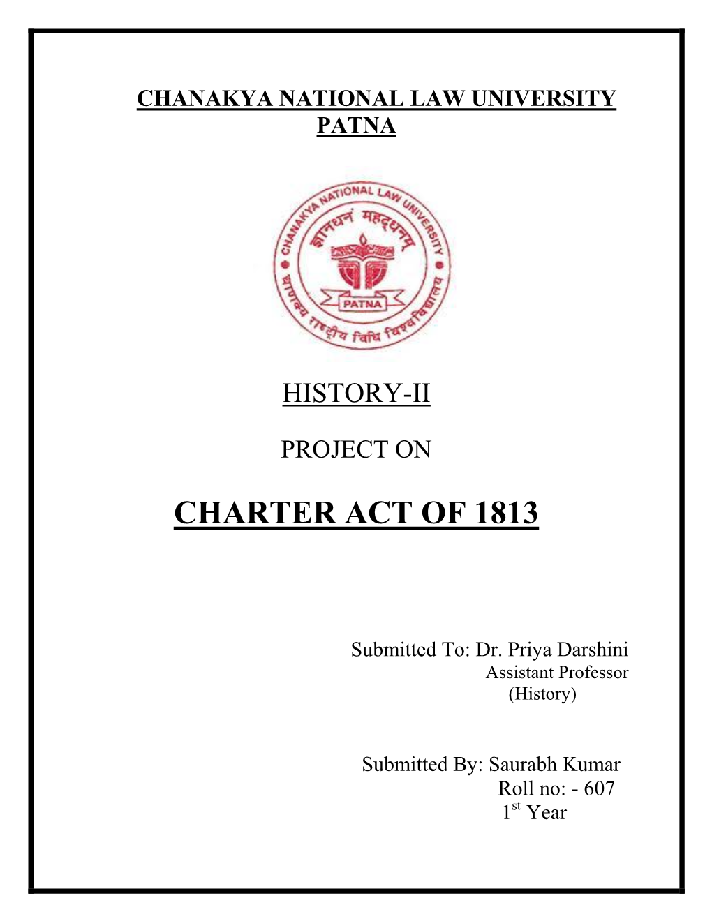 Charter Act of 1813