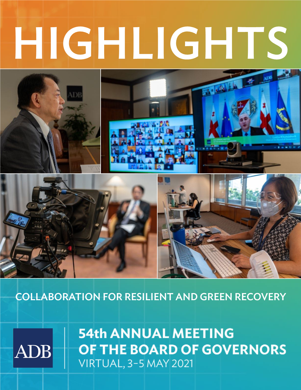 Highlights of the 54Th ADB Annual Meeting 2021