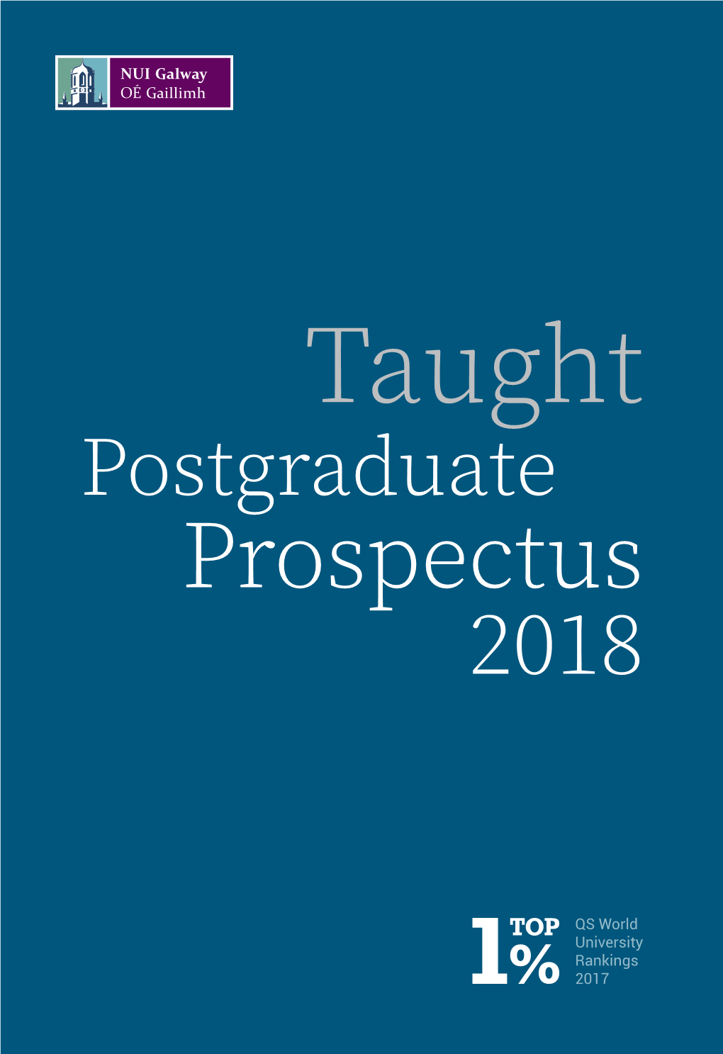 Postgraduate Prospectus 2018