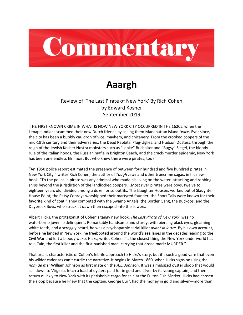 Commentary-Aaargh-Last-Pirate.Pdf
