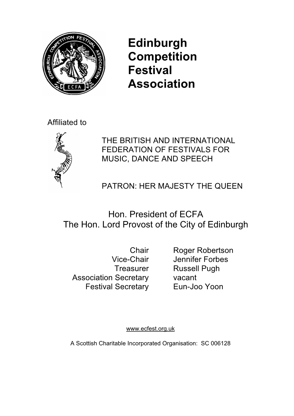 Edinburgh Competition Festival Association