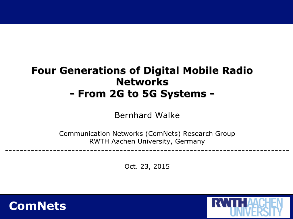 Comnets GPRS Protocol Stack (Source: Fig