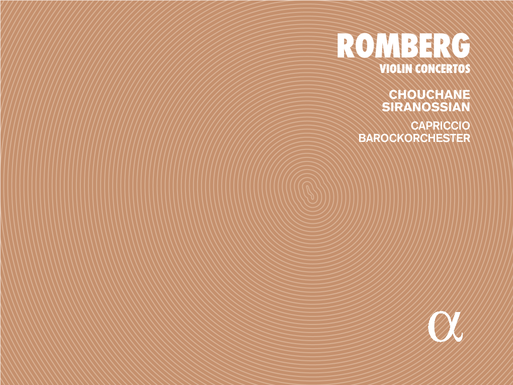 ROMBERG Violin Concertos