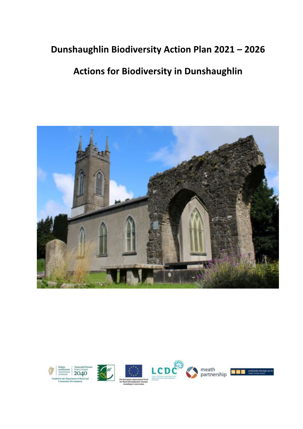 Dunshaughlin Biodiversity Action Plan 2021 – 2026