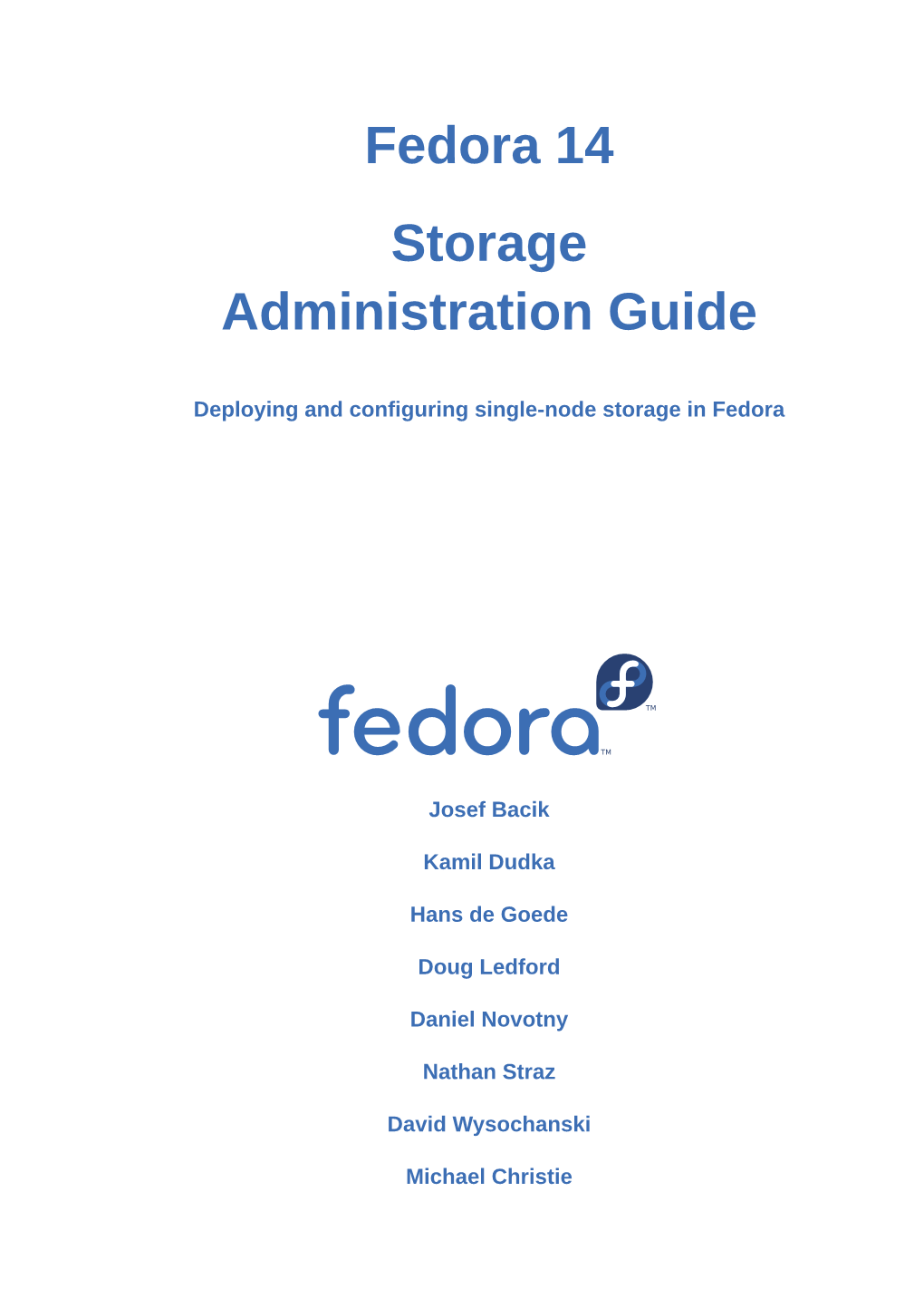 Storage Administration Guide