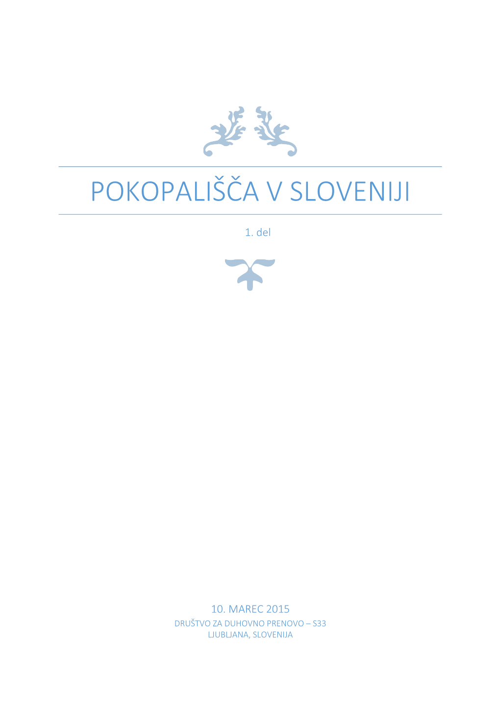 Pokopališča V Sloveniji