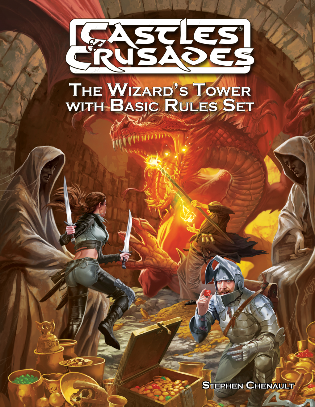 THE WIZARD's TOWER with BASIC RULES SET by Stephen Chenault