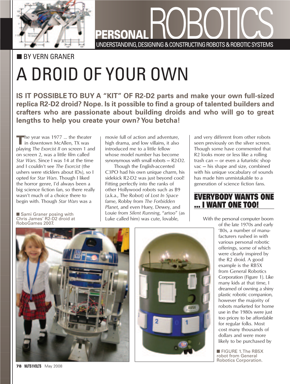 A Droid of Your Own