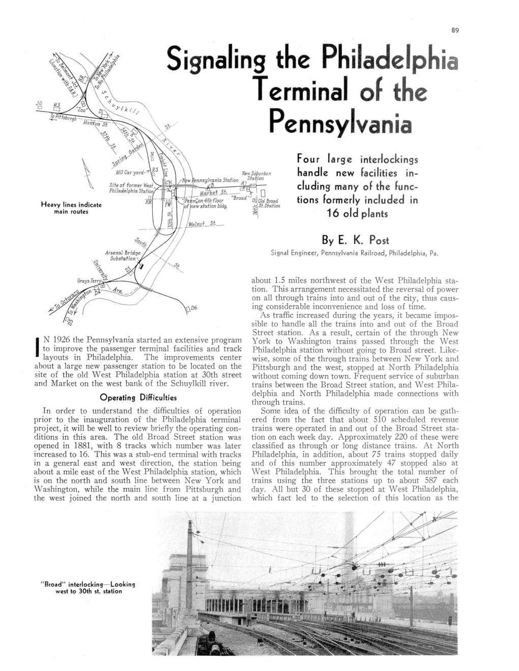 Signaling the Philadelphia Terminal of the Pennsylvania