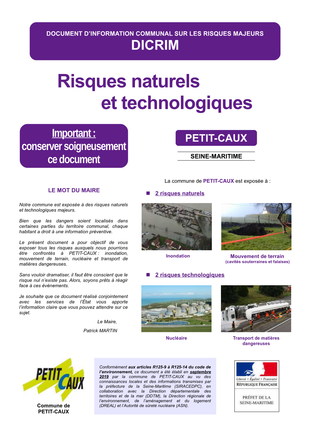 Risques Naturels Et Technologiques