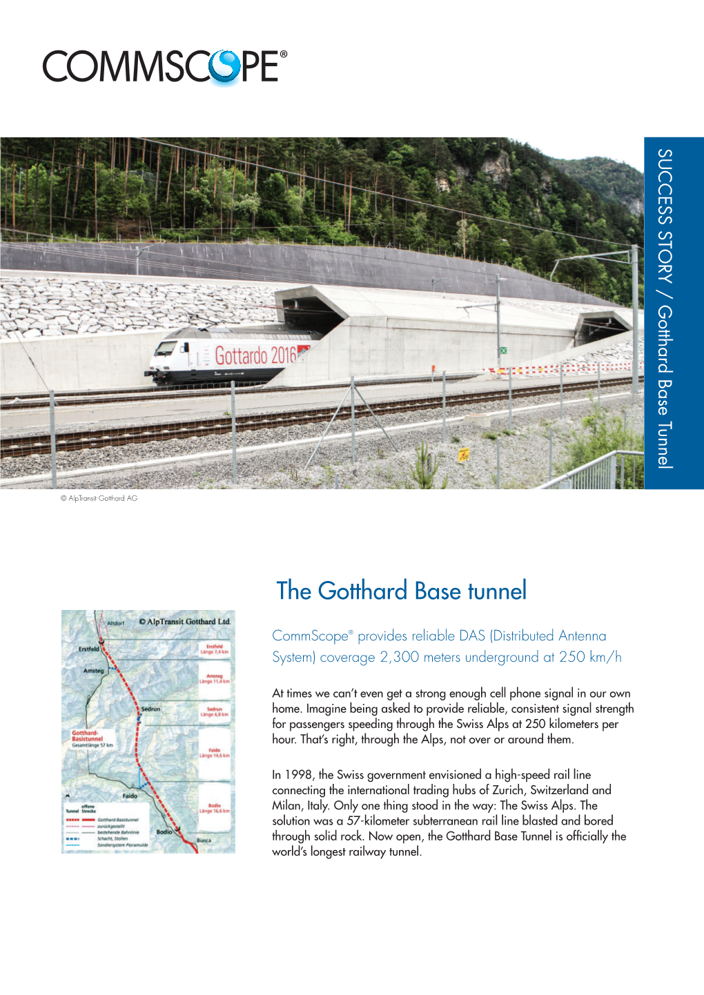 The Gotthard Base Tunnel