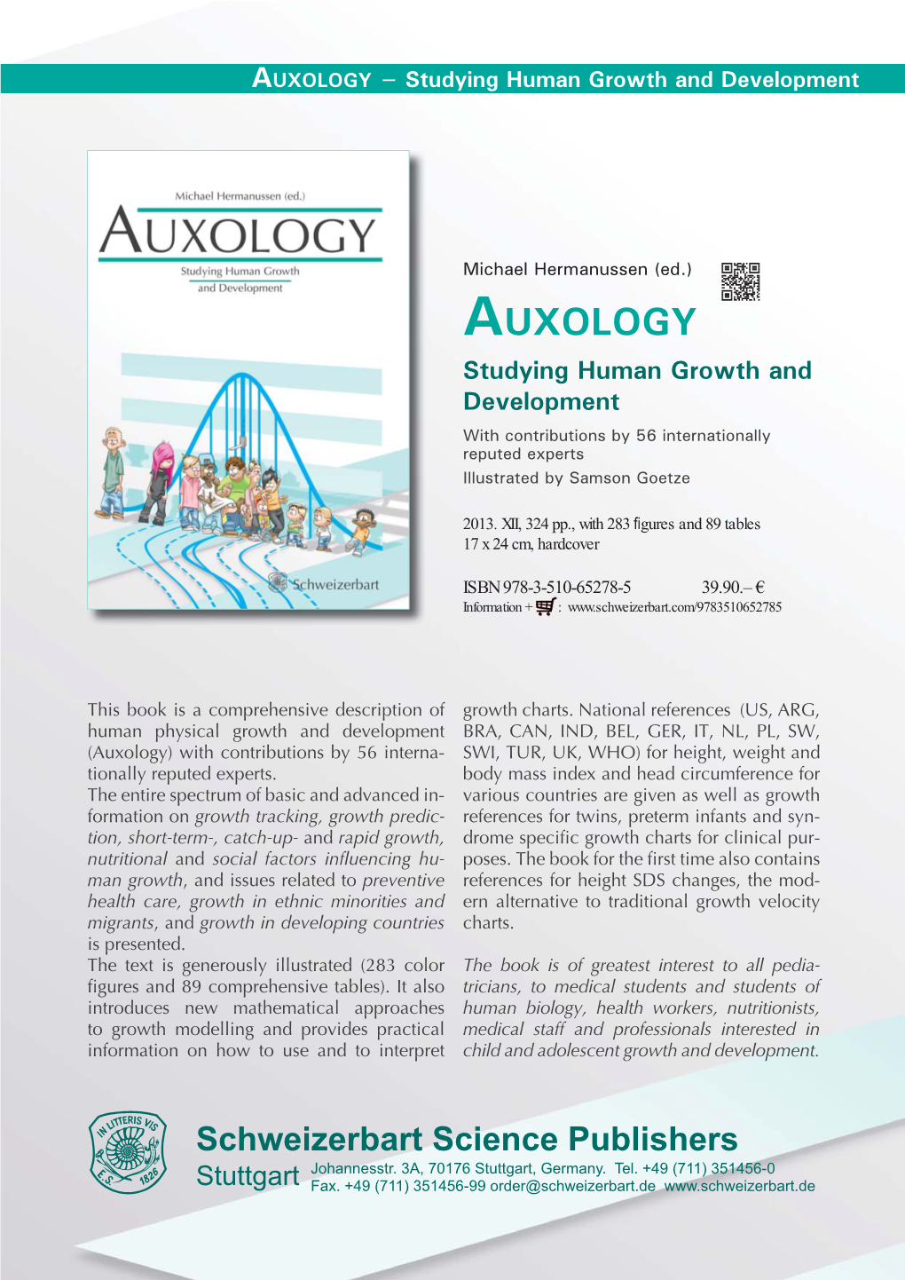 AUXOLOGY – Studying Human Growth and Development
