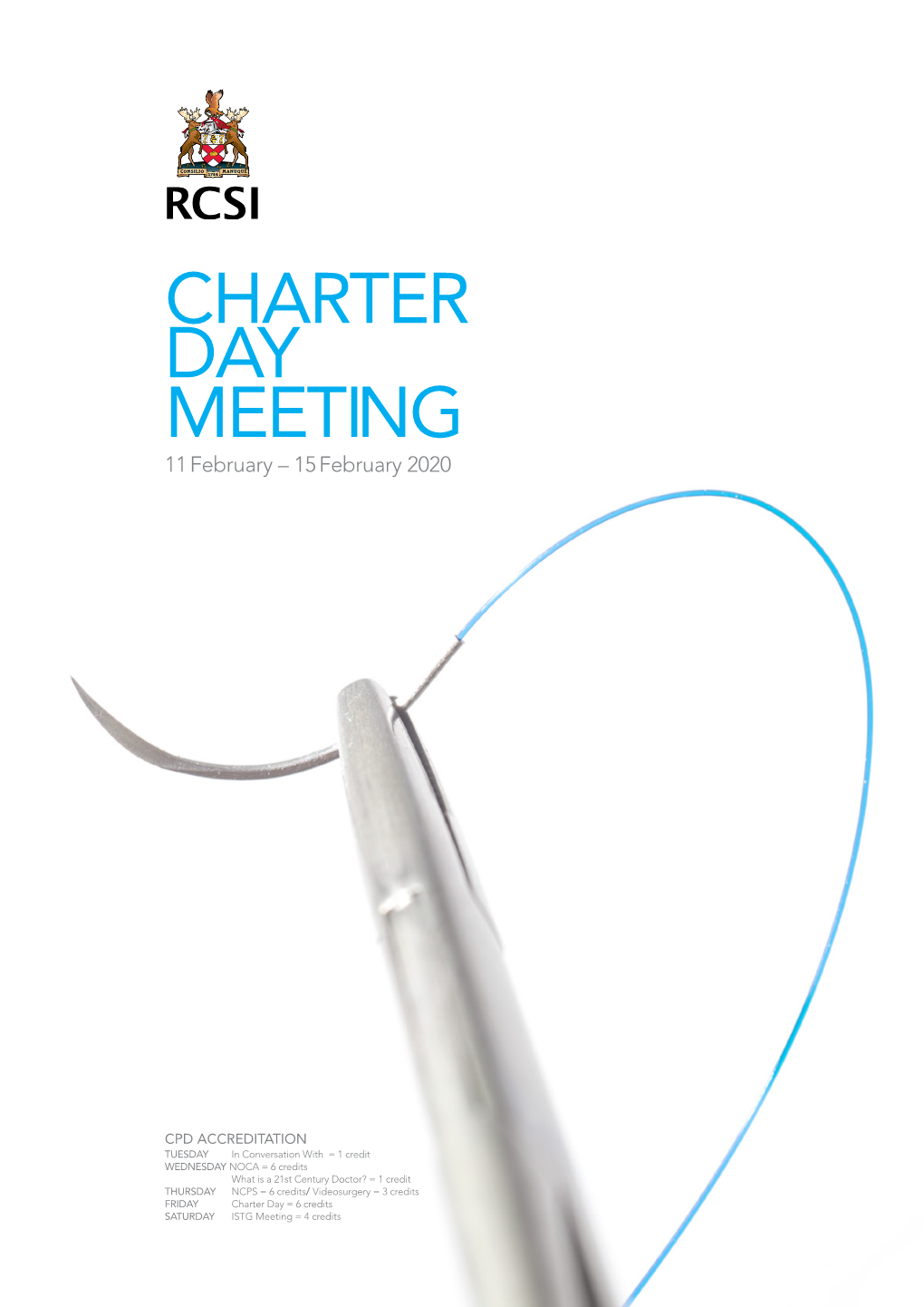 CHARTER DAY MEETING 11 February – 15 February 2020