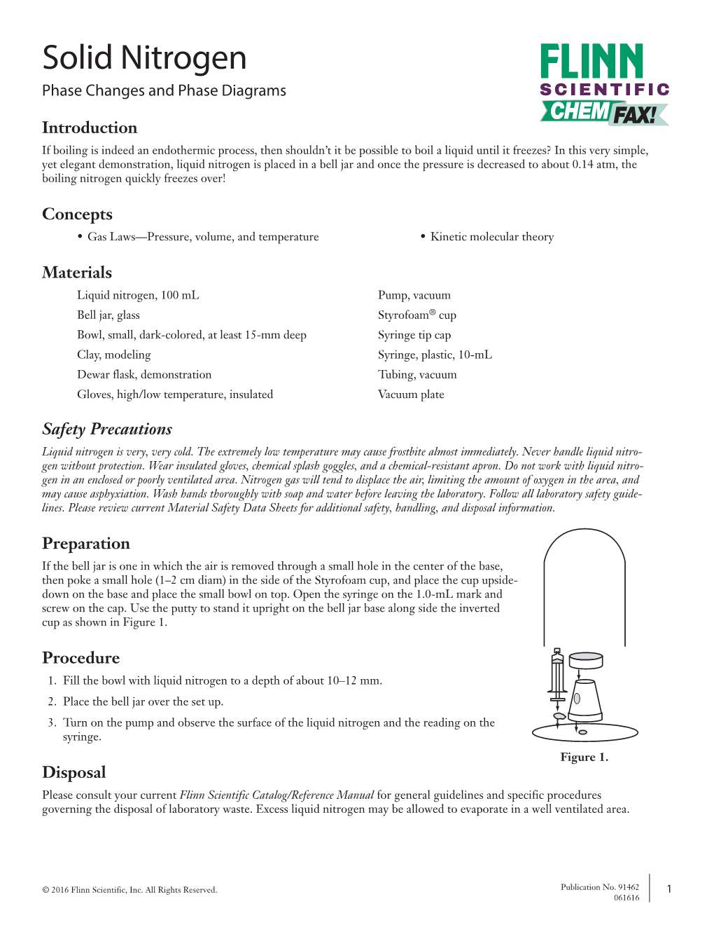 Solid Nitrogen Phase Changes and Phase Diagrams SCIENTIFIC